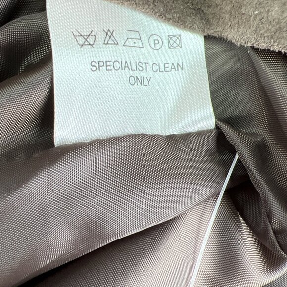 David Dart XL Leather Jacket Womens Brown Suede Western Ranch Boho - Picture 9 of 9